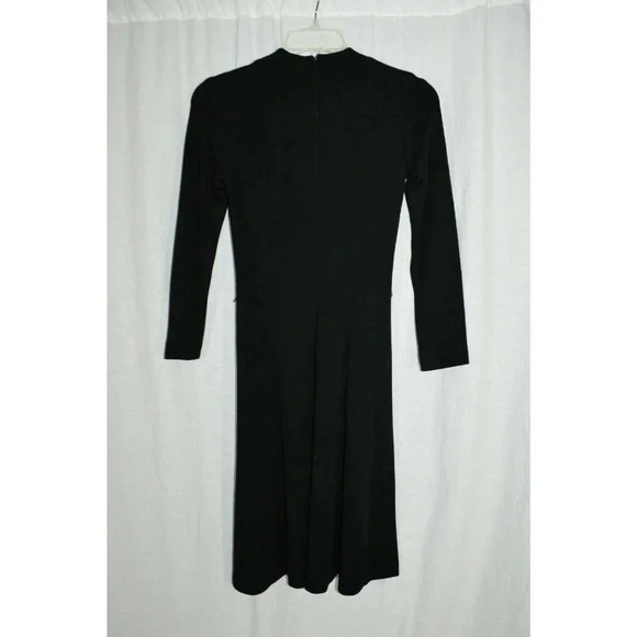 Anjac Marc Needleman 1970s Womens Black Wool Mod - Picture 5 of 6